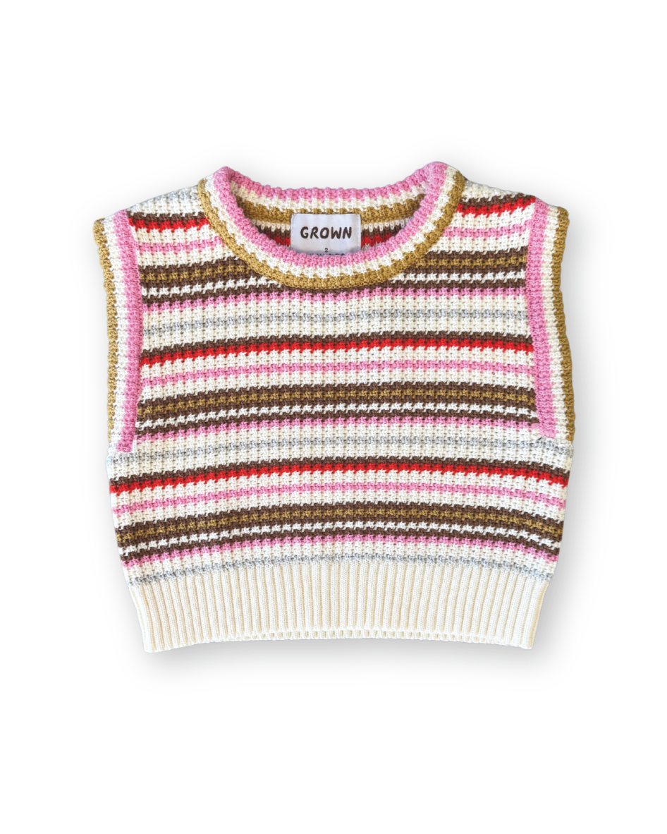 Sunshine Stripe Knit Top