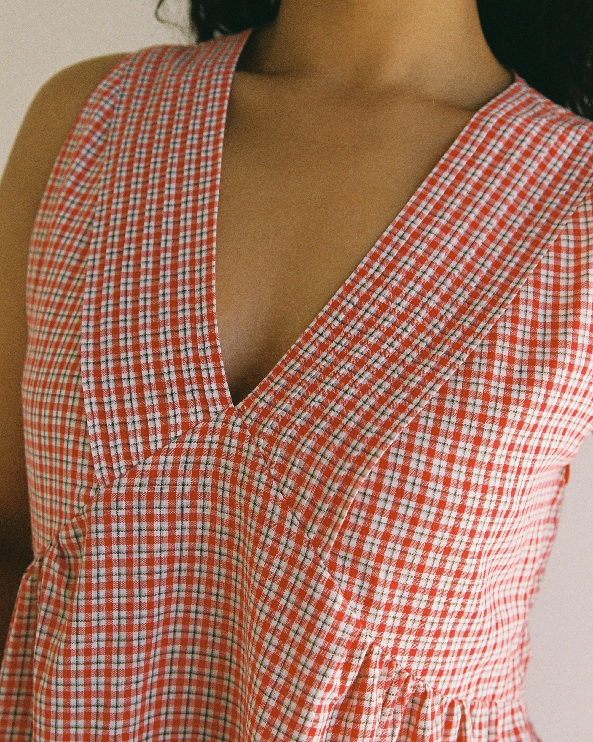 Hunter Mini Dress | Red Check