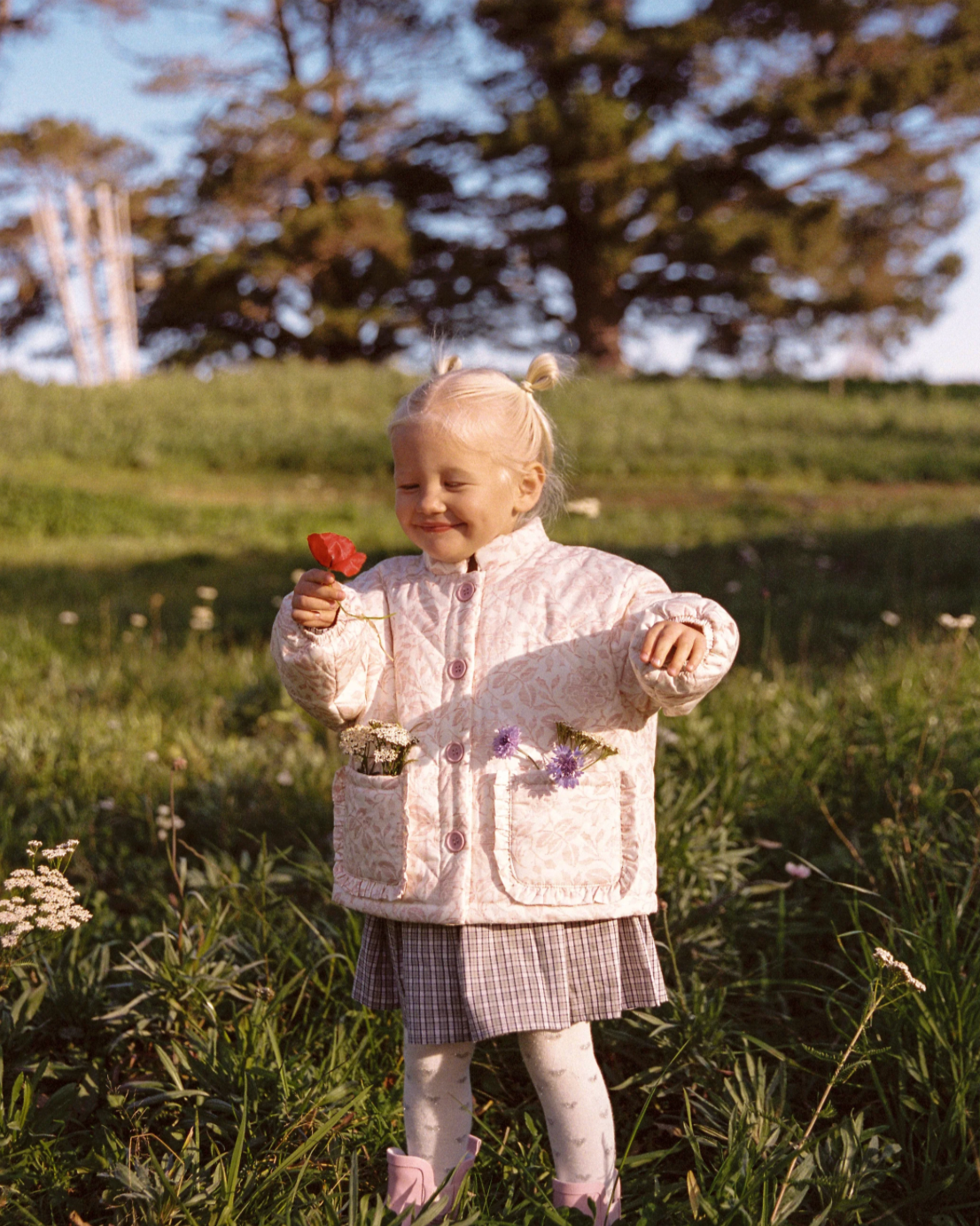 Sadie Quilted Jacket | Rosebud