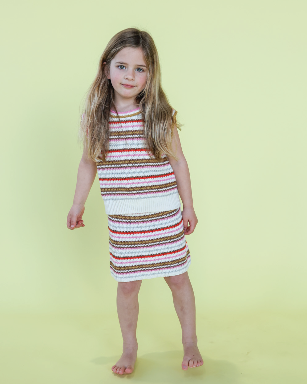 Sunshine Stripe Knit Top