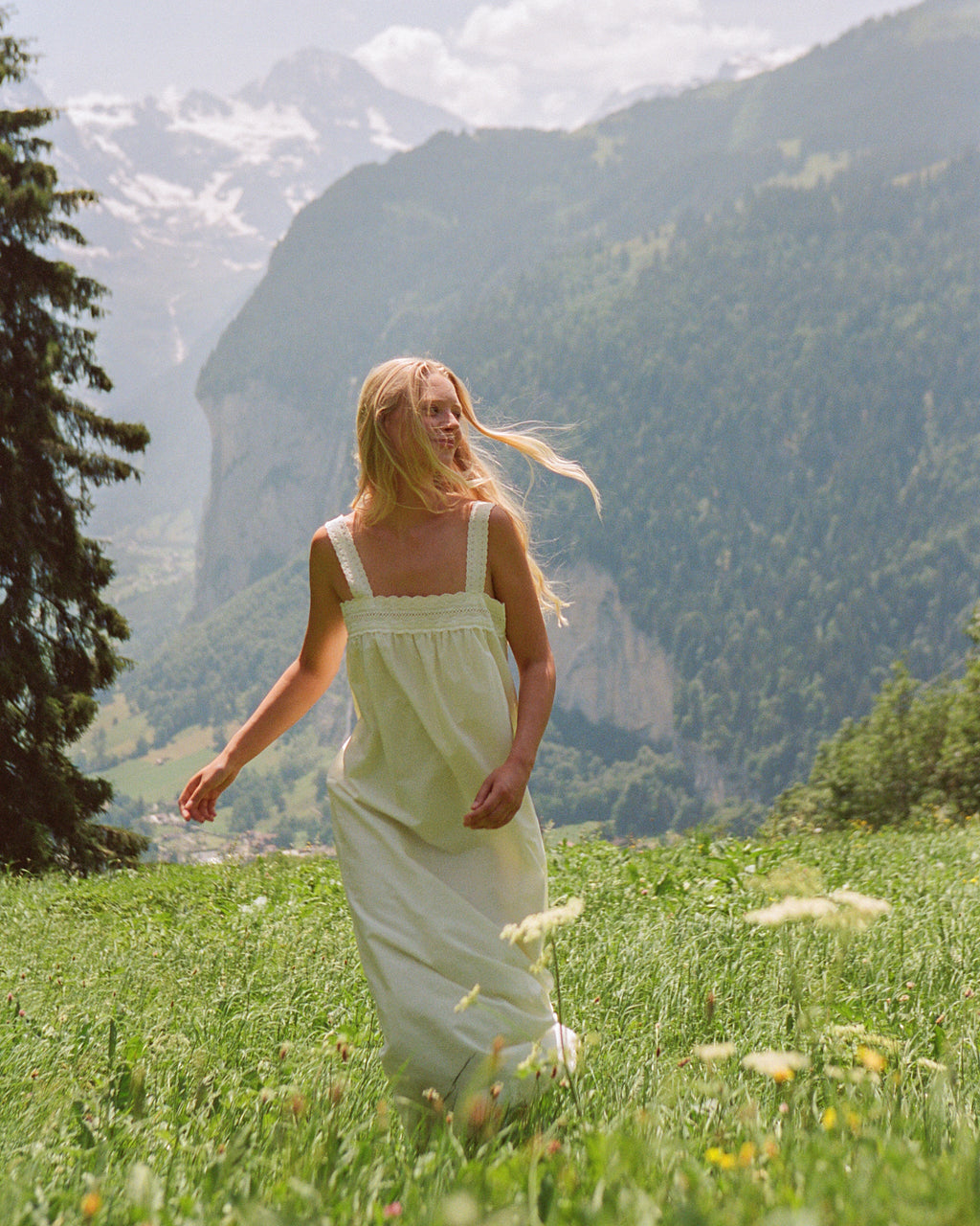 Francesca Maxi Dress | Soft Daffodil