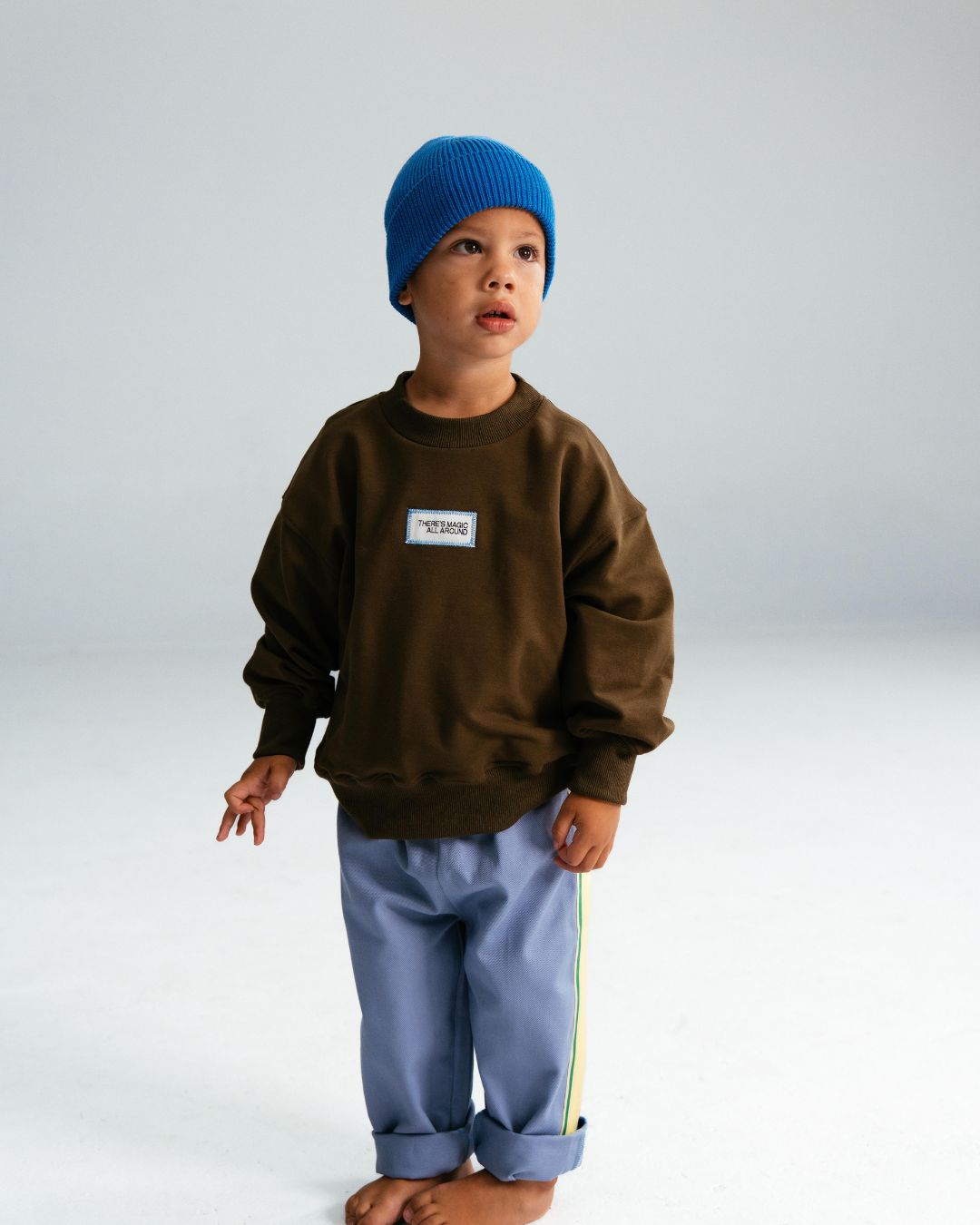 Cotton Beanie | Blue Jay