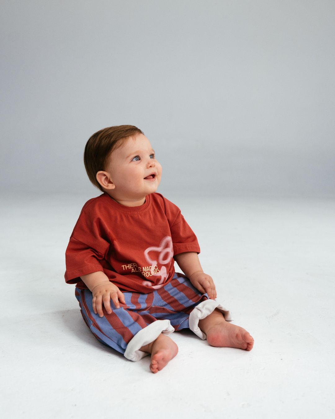 Fleur Tee | Burgundy