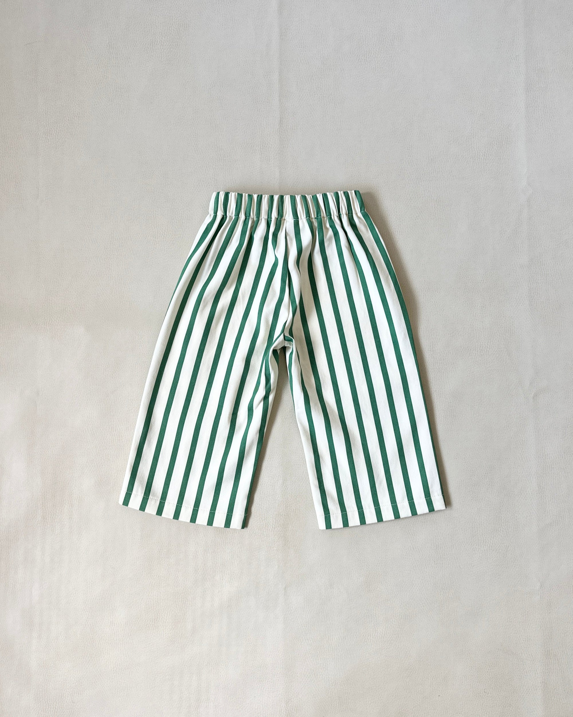 Billie Stripe Pants | Green