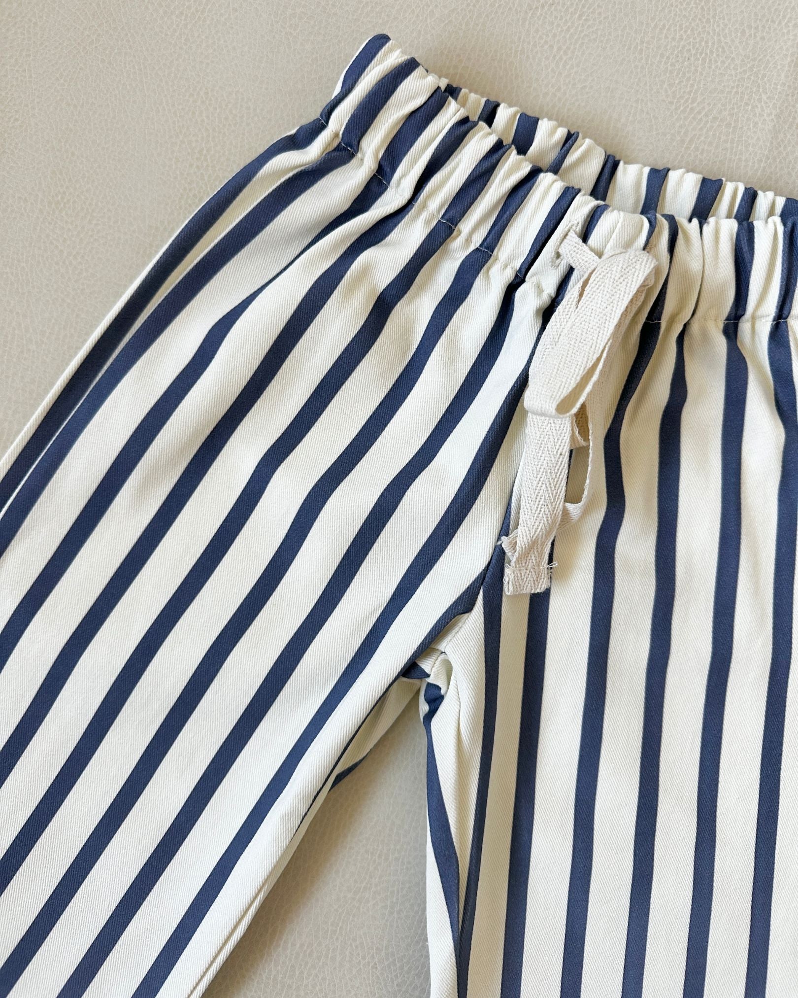 Billie Stripe Pants | Blue