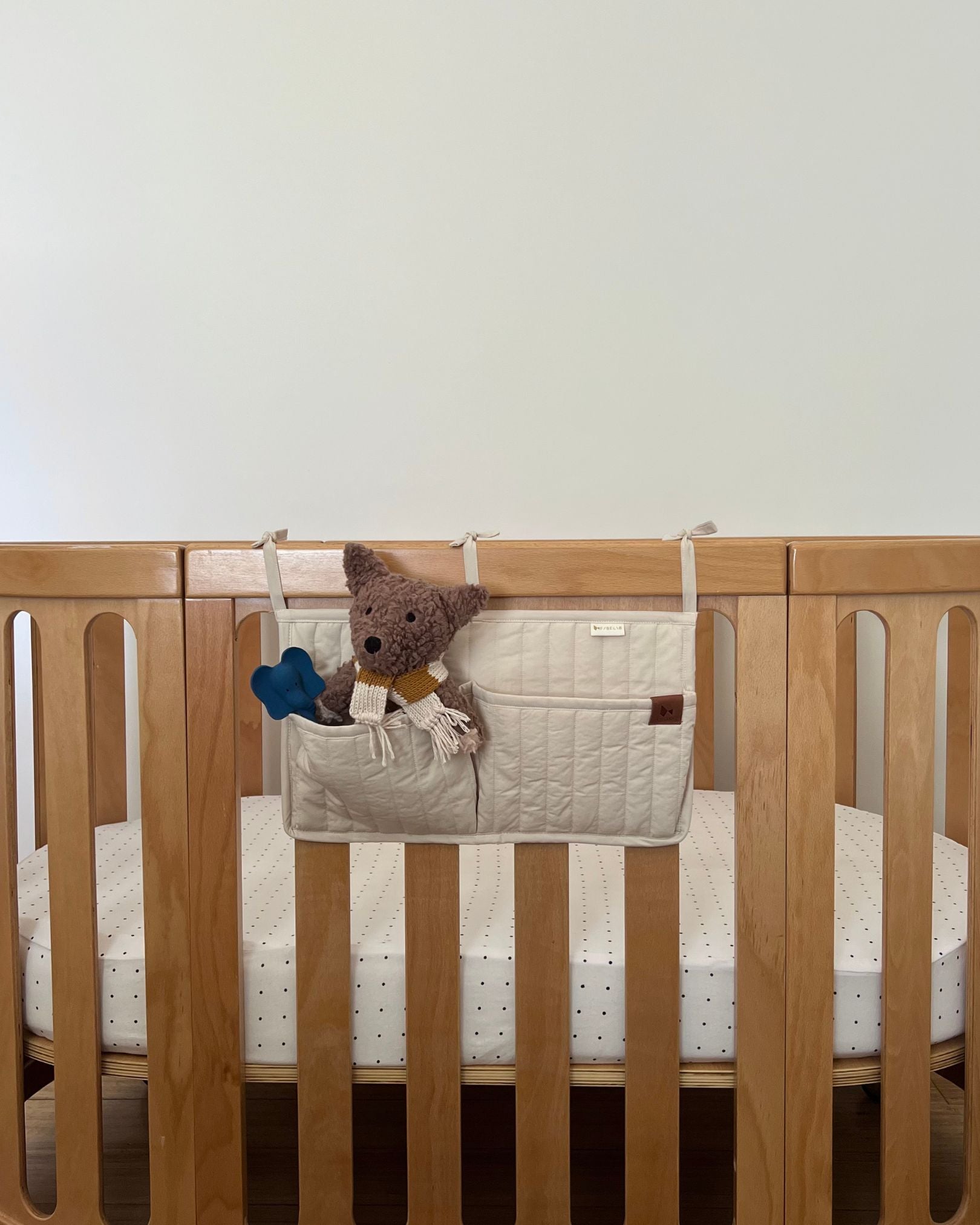 Crib Pocket | Oatmilk