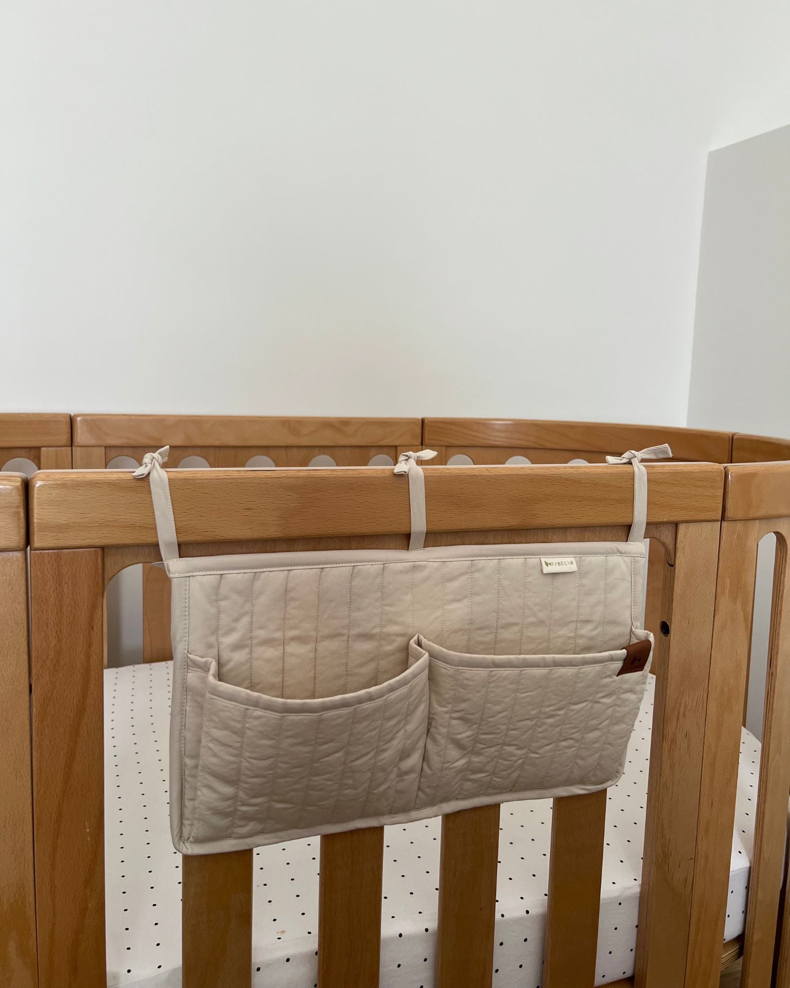 Crib Pocket | Oatmilk