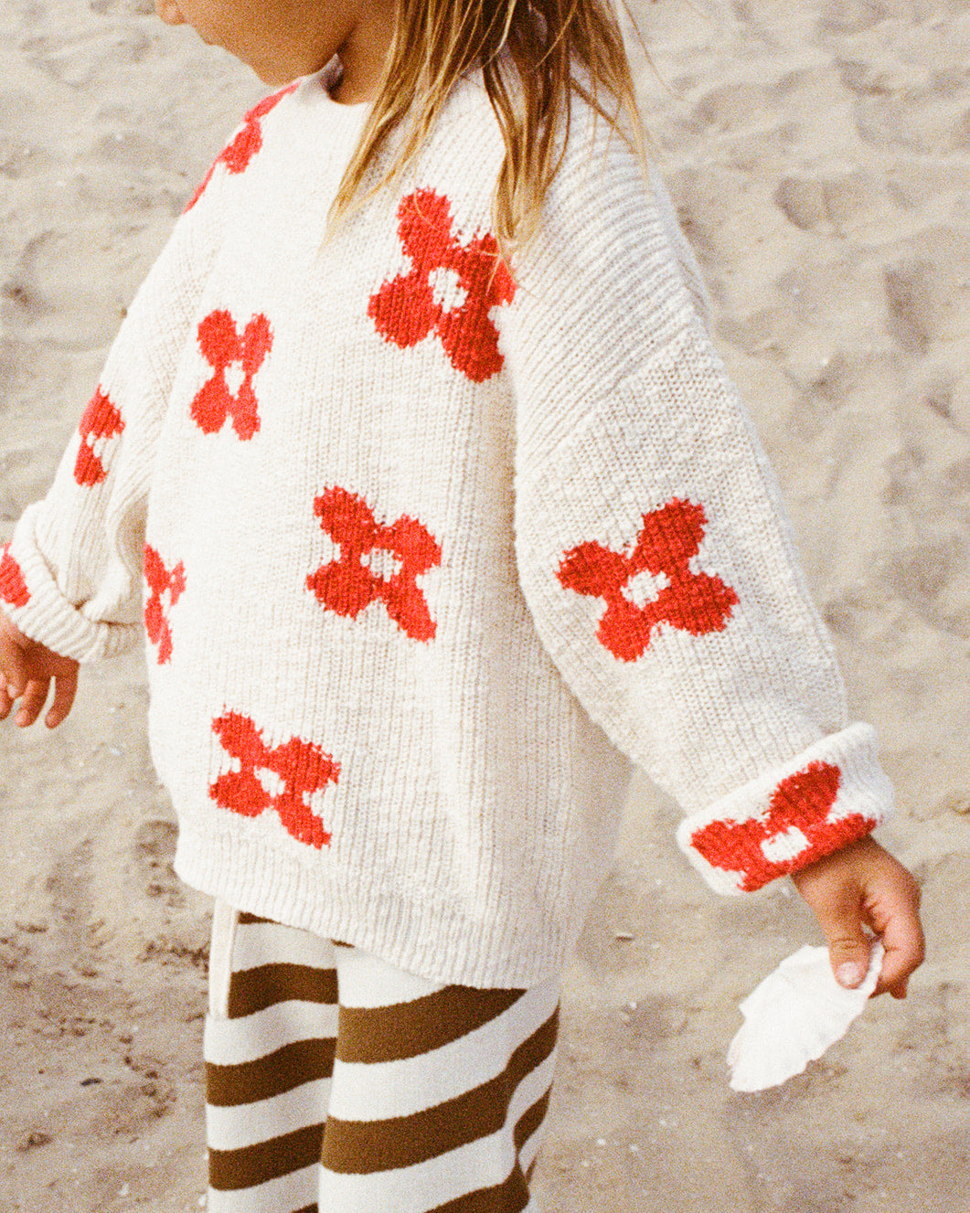 Knitted Posy Pull Over