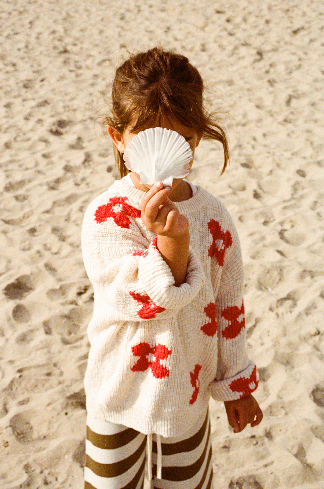 Knitted Posy Pull Over
