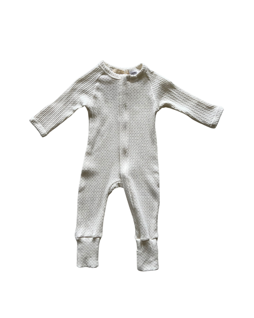 Knitted Jumpsuit | White