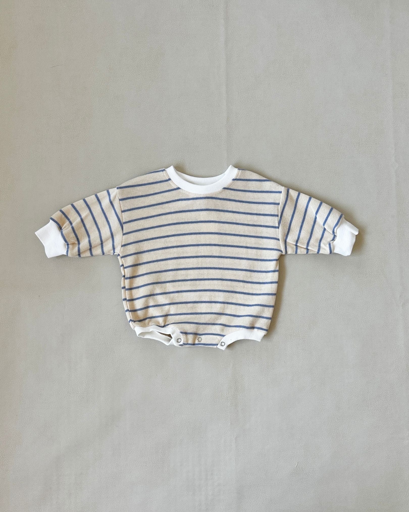 Mabel Stripe Bodysuit | Cream