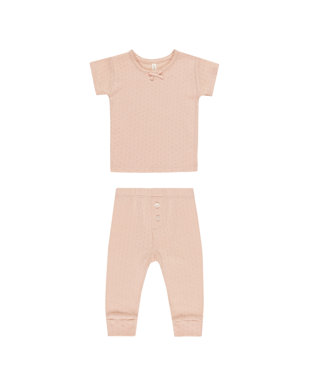Pointelle Tee and Legging | Melon