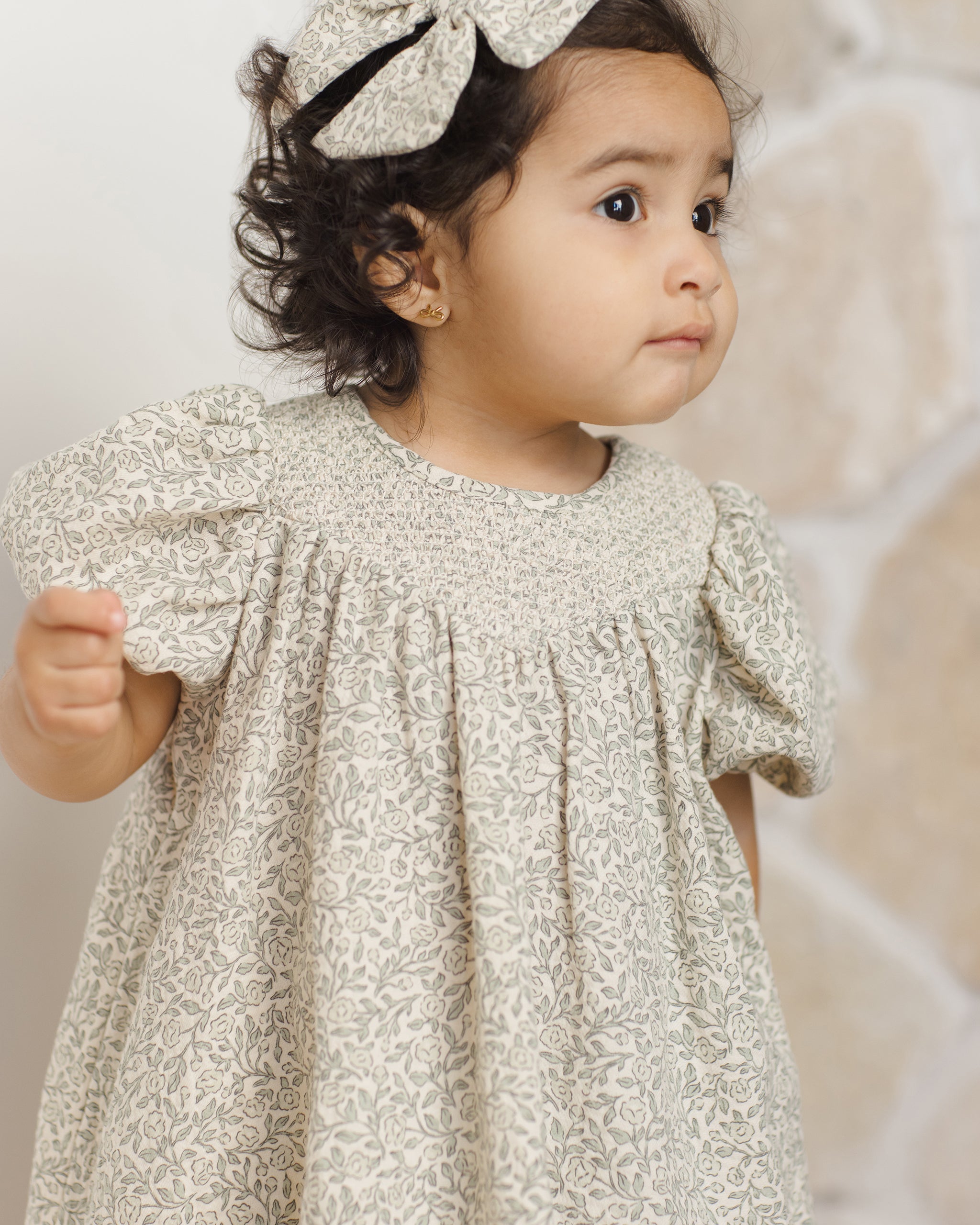 Carina Dress | Green Garden