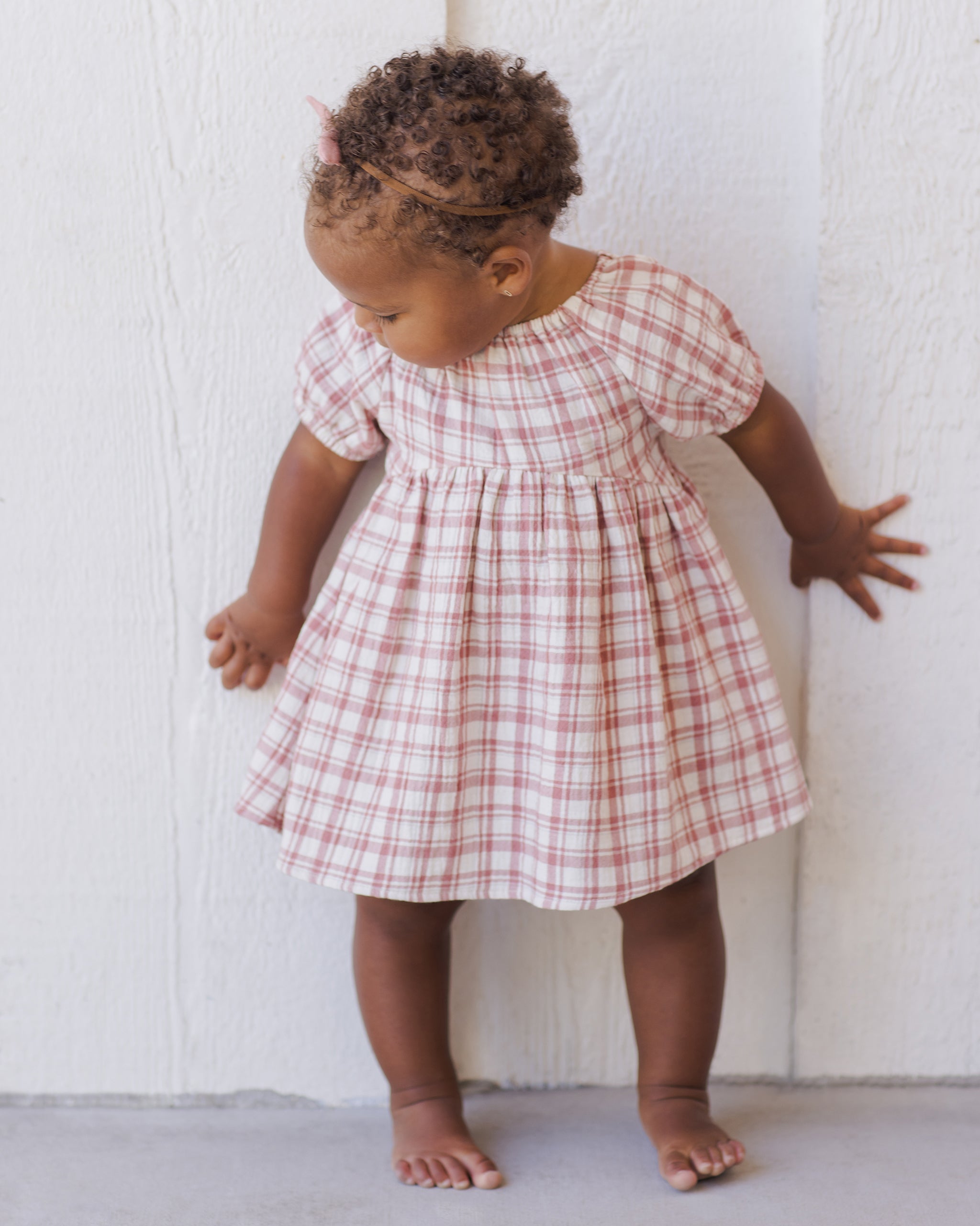 Bella Dress | Pink Plaid