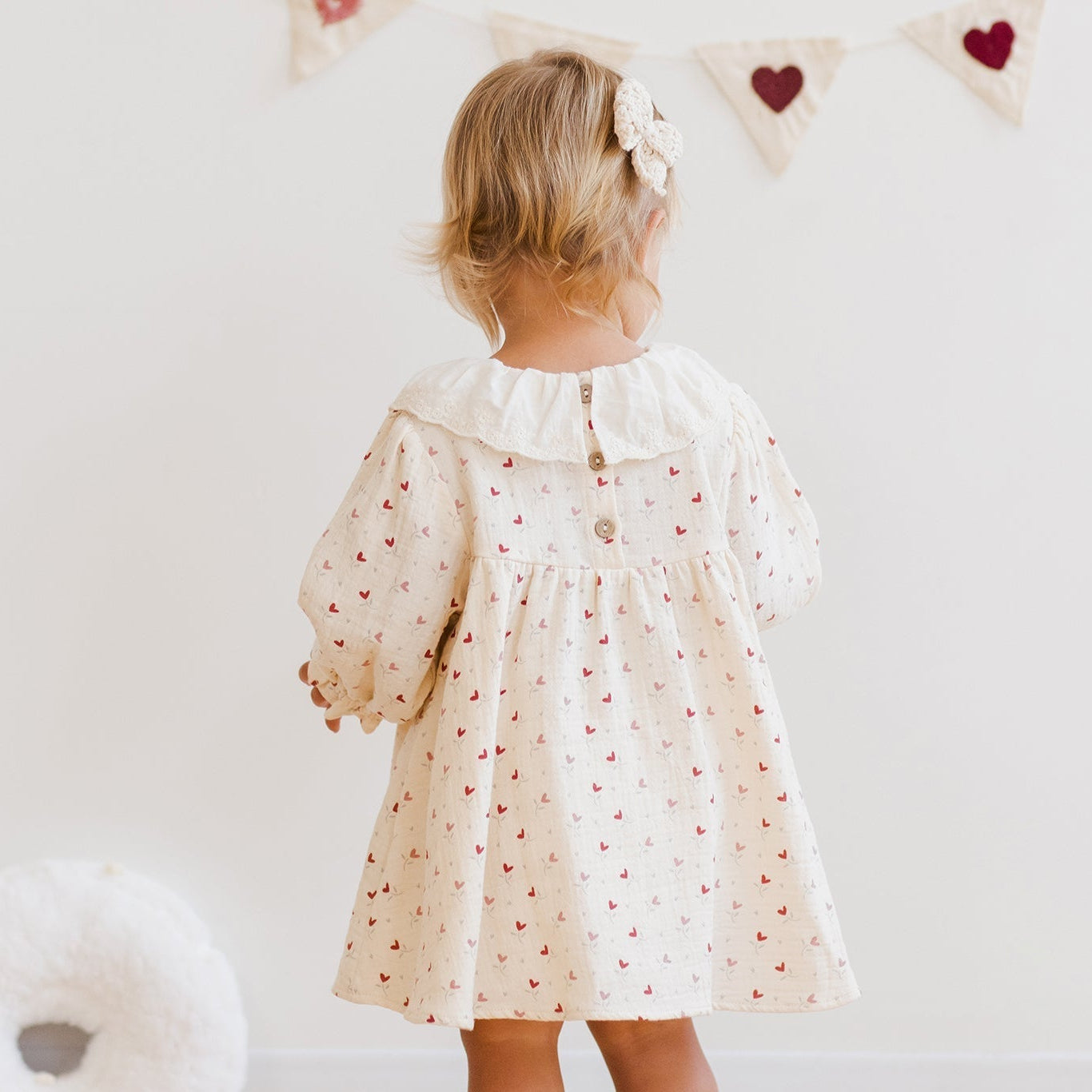 Callie Dress | Heart Ditsy