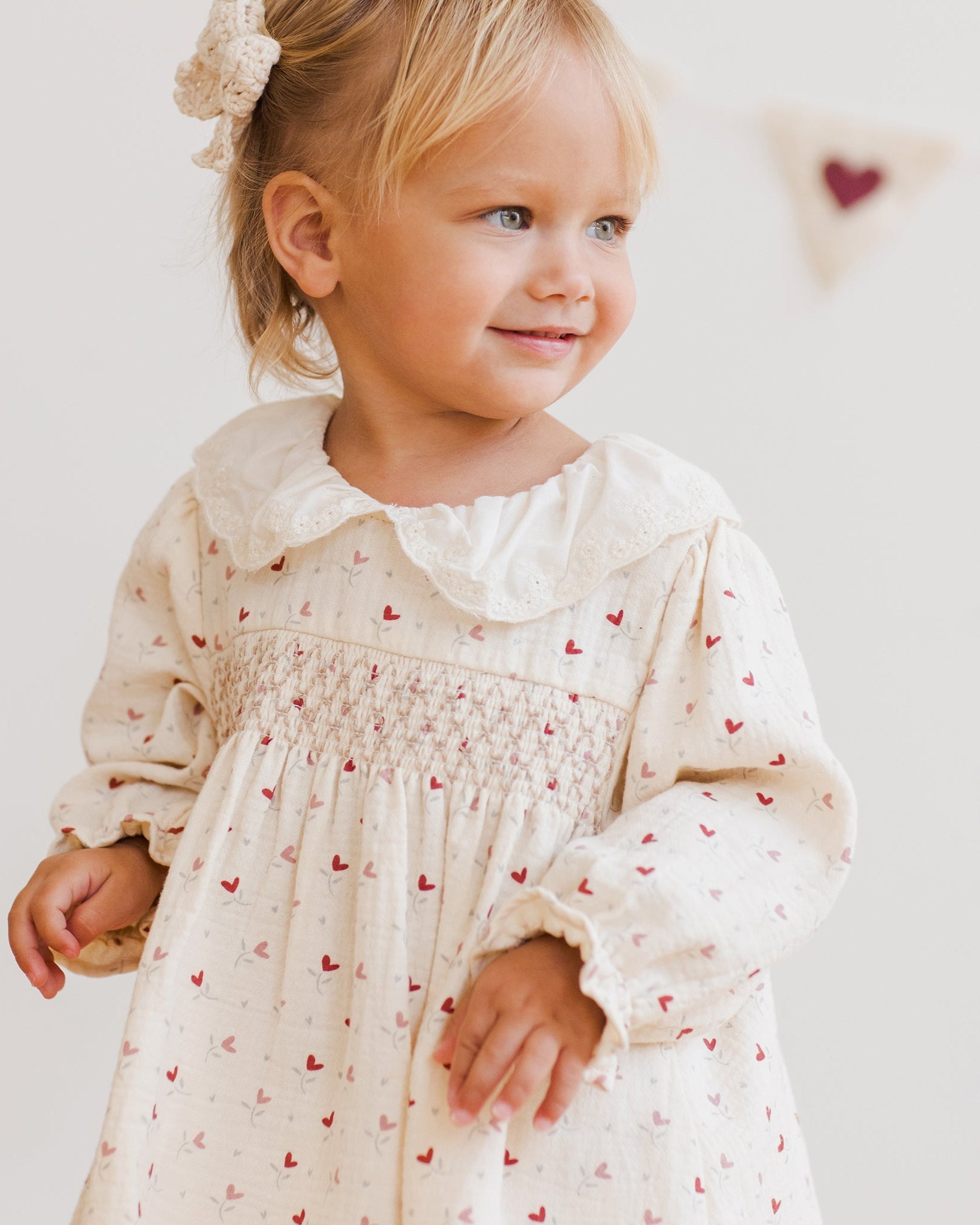 Callie Dress | Heart Ditsy