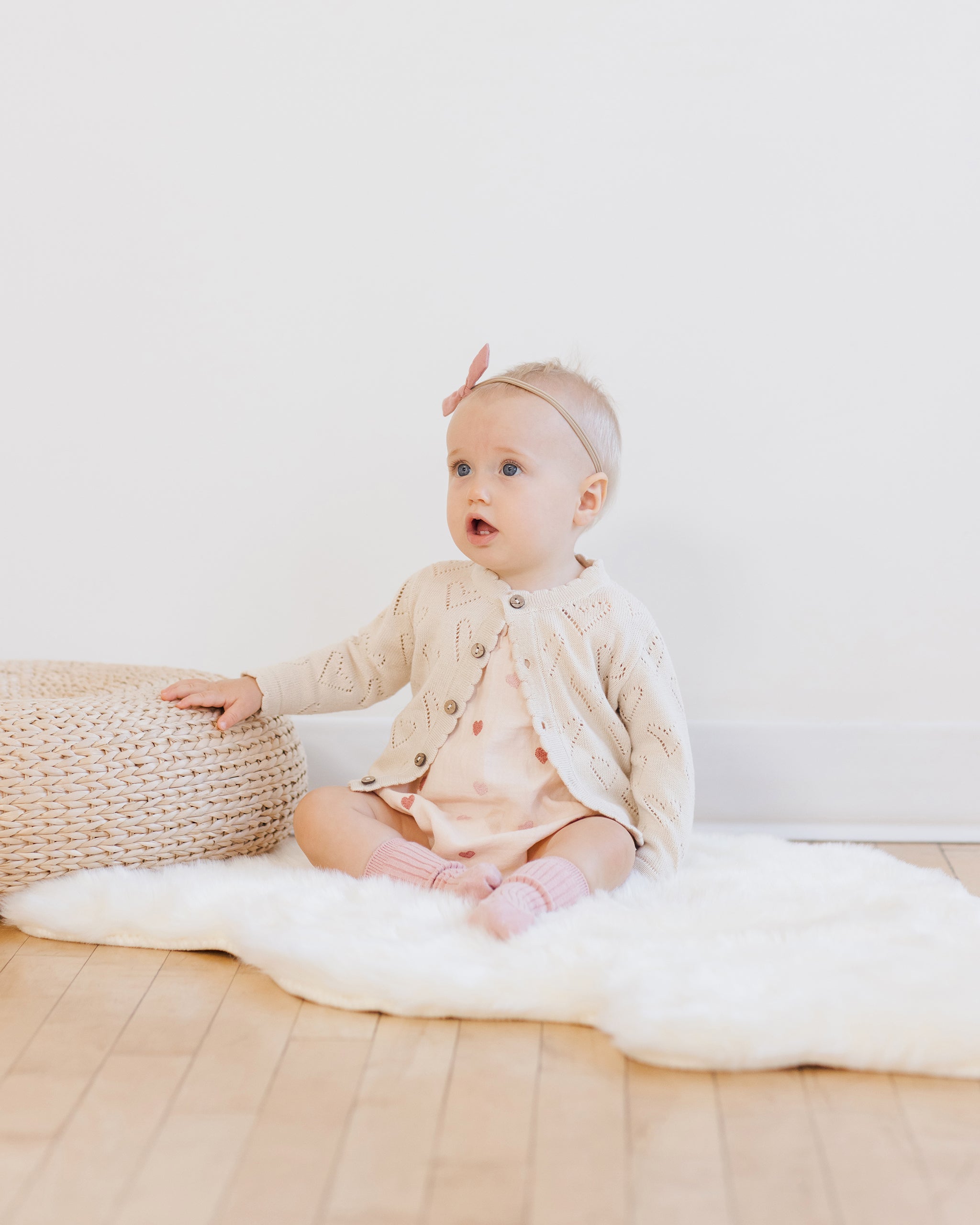 Knit Cardigan | Ivory