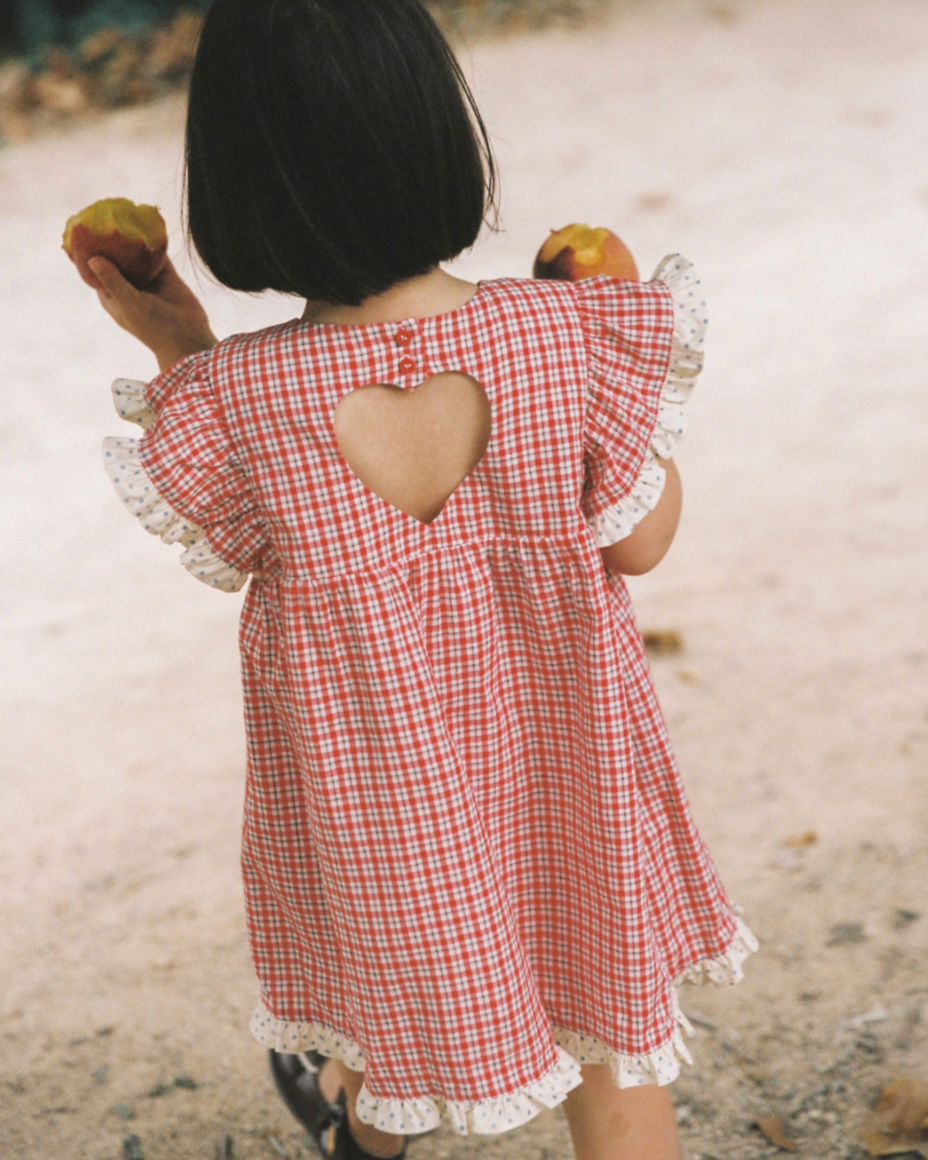 Daisy Dress | Red Check