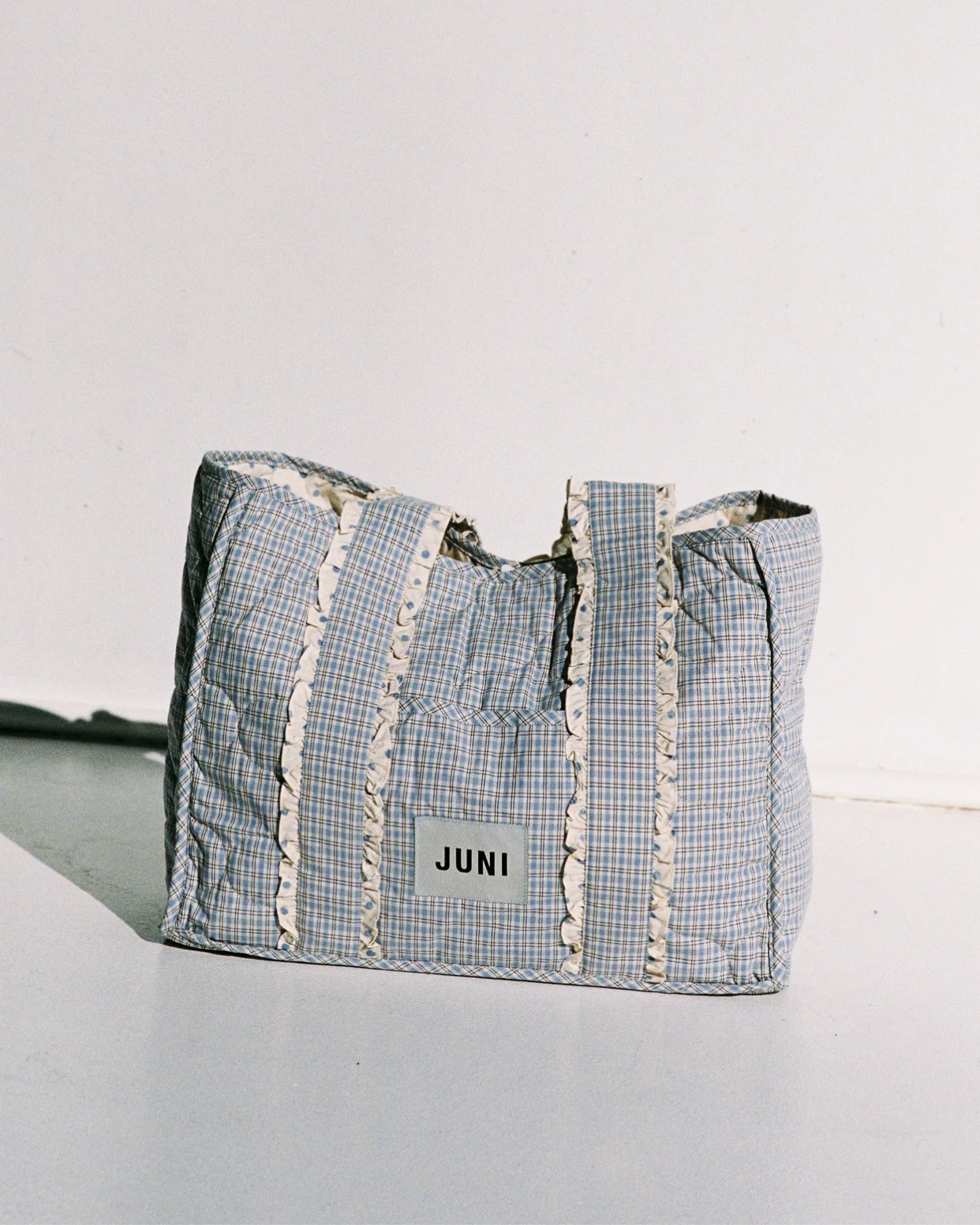 The Everything Bag | Blue Check