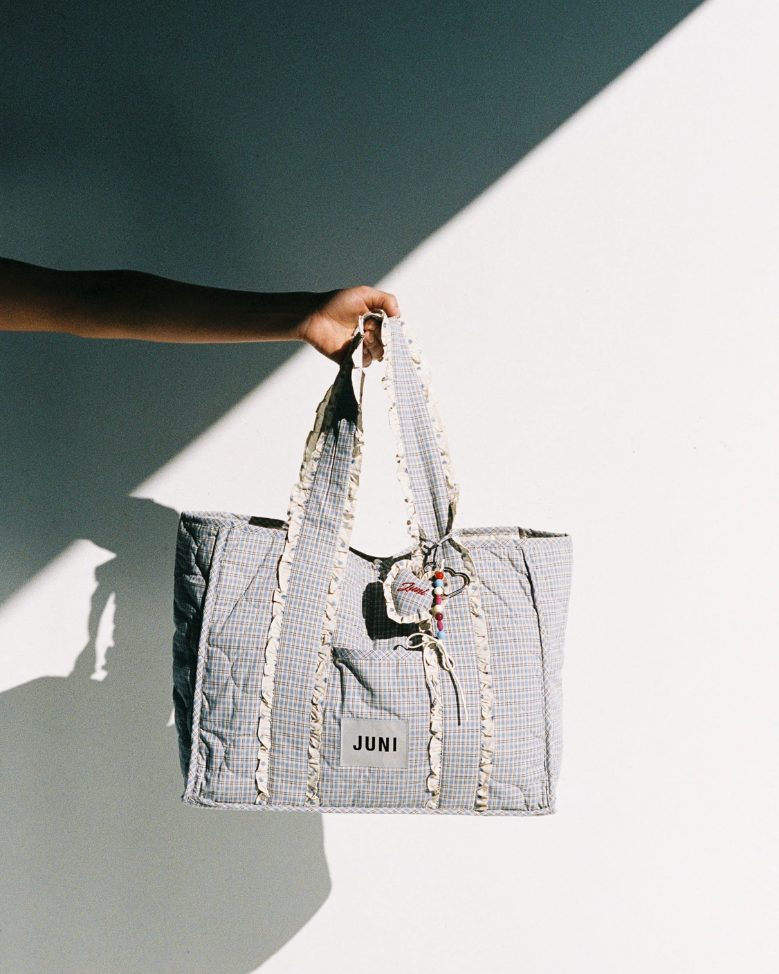 The Everything Bag | Blue Check