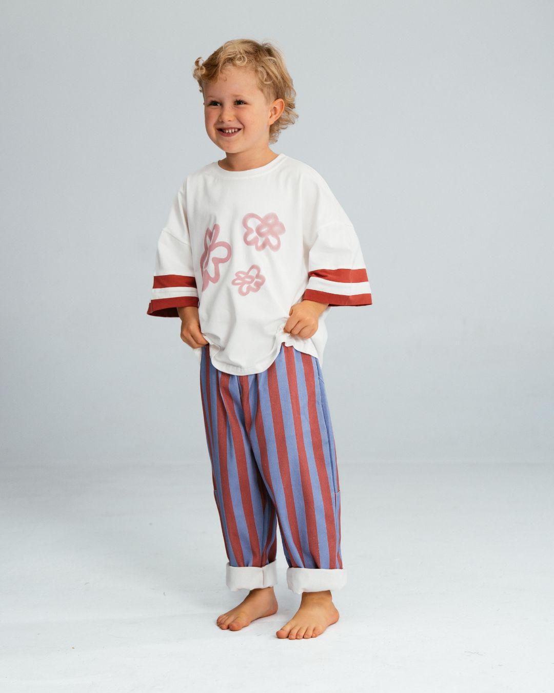 Pocket Pants | Courtside Stripe
