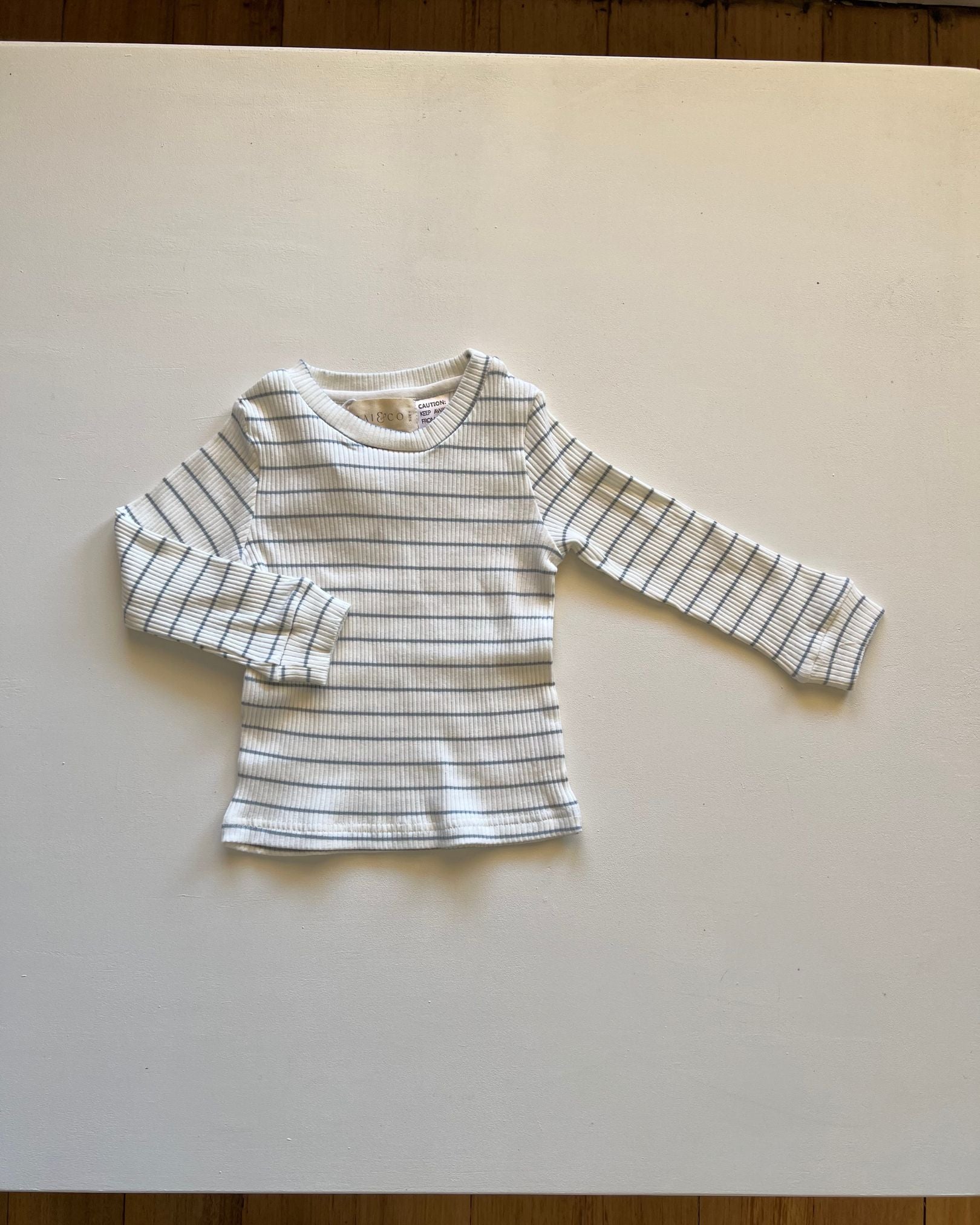 Striped Two Piece Set | Blue