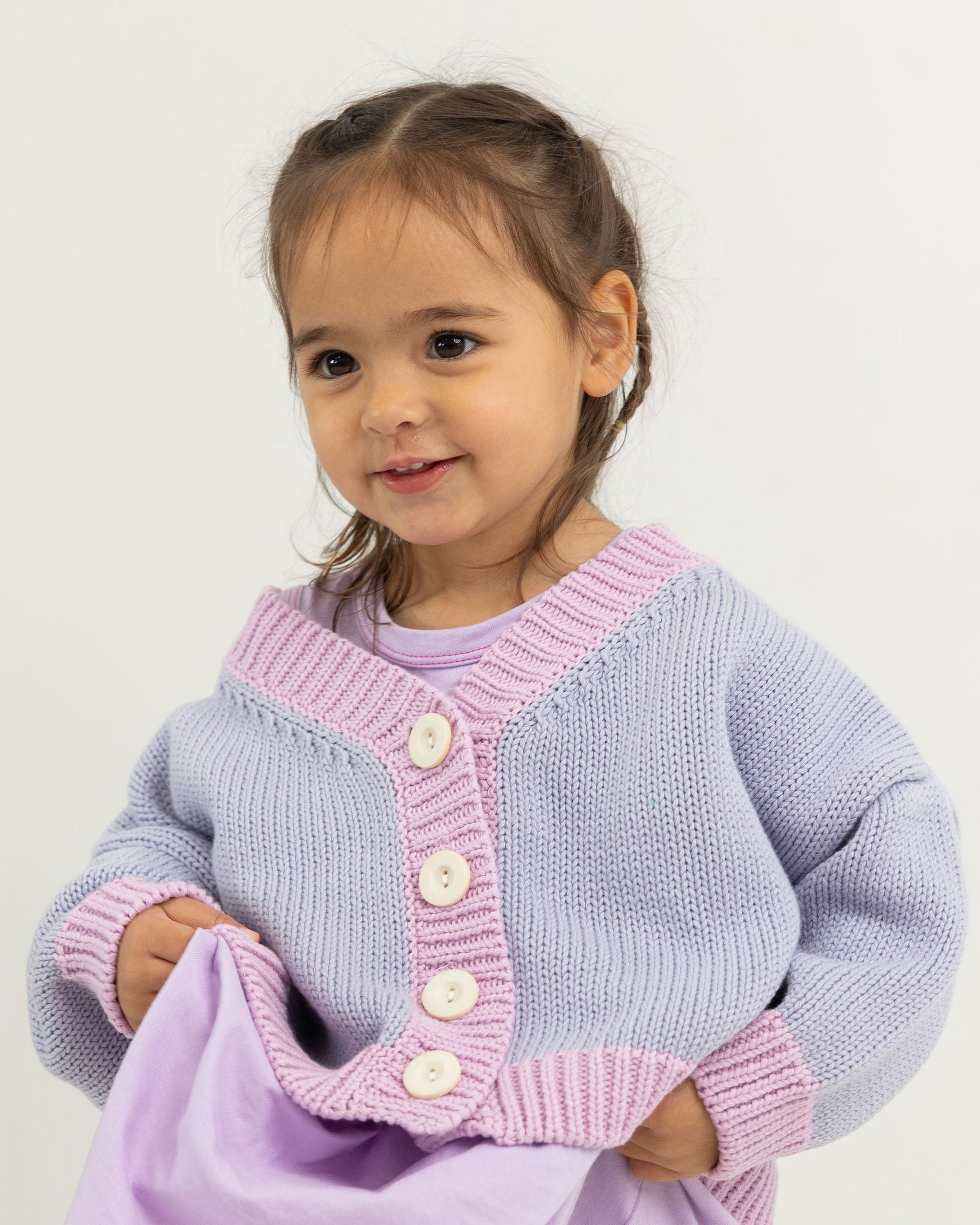 Rye Cardigan | Lilac/Pink