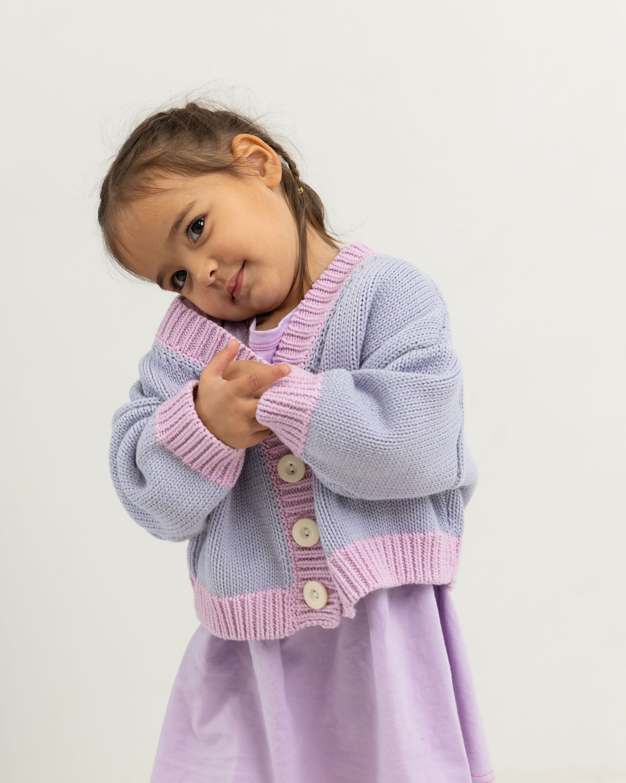 Rye Cardigan | Lilac/Pink