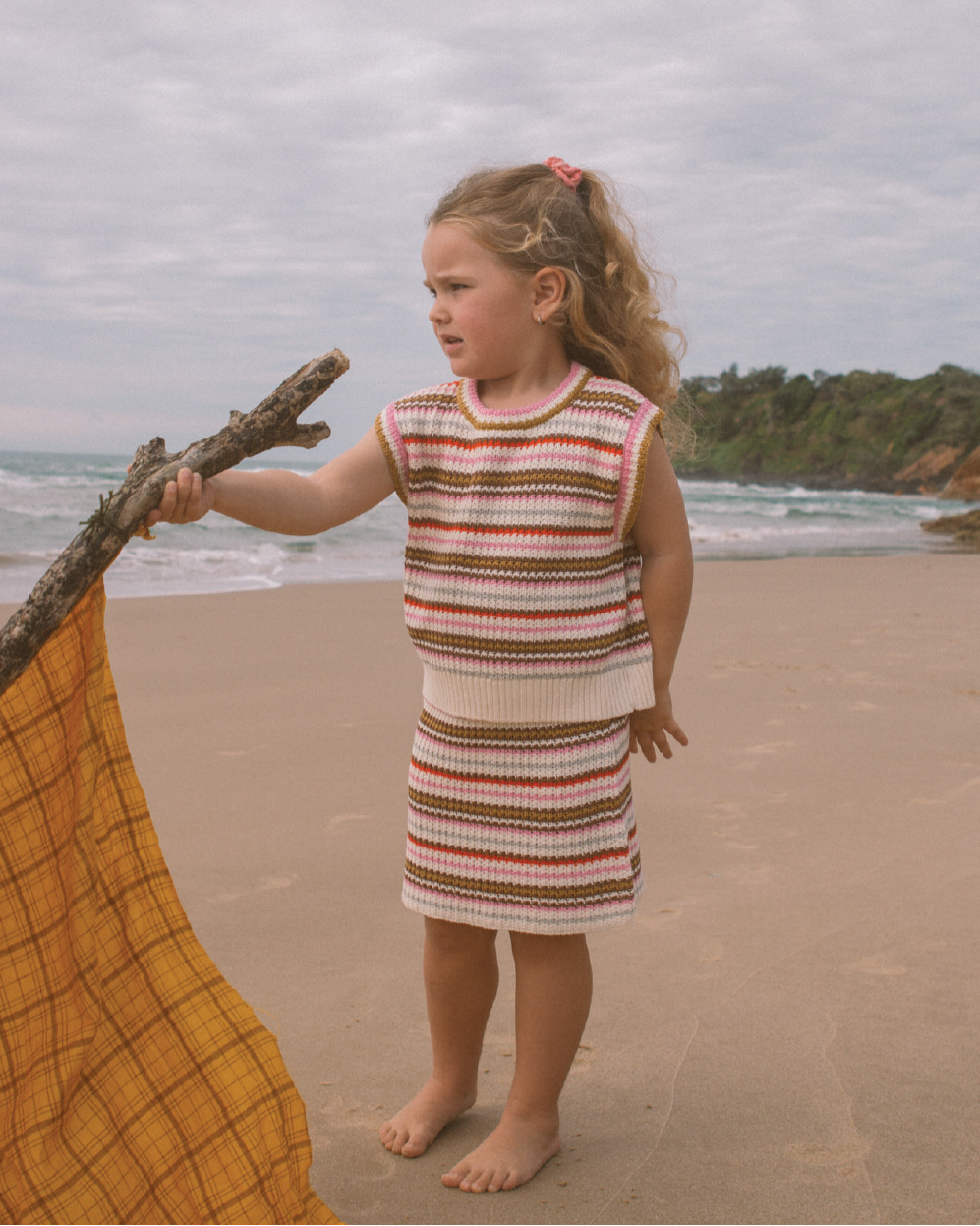 Sunshine Stripe Knit Top