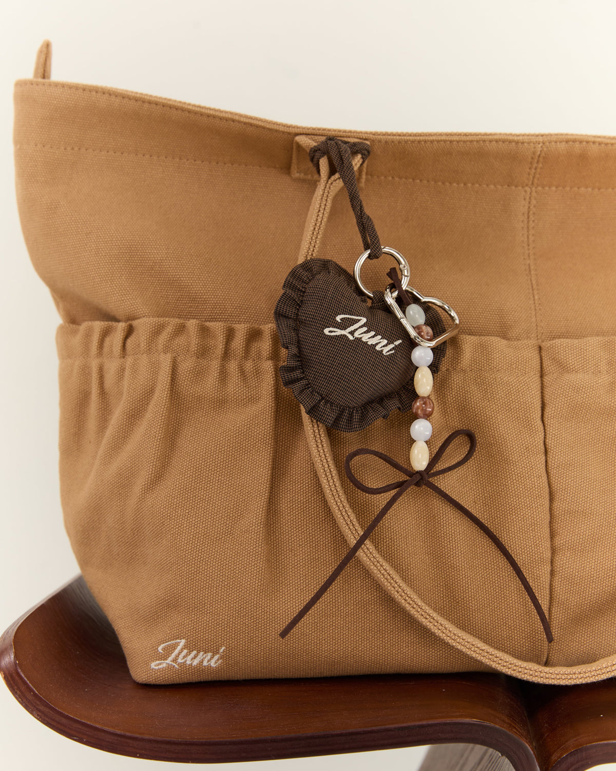 Heart Bag Charm | Expresso Check