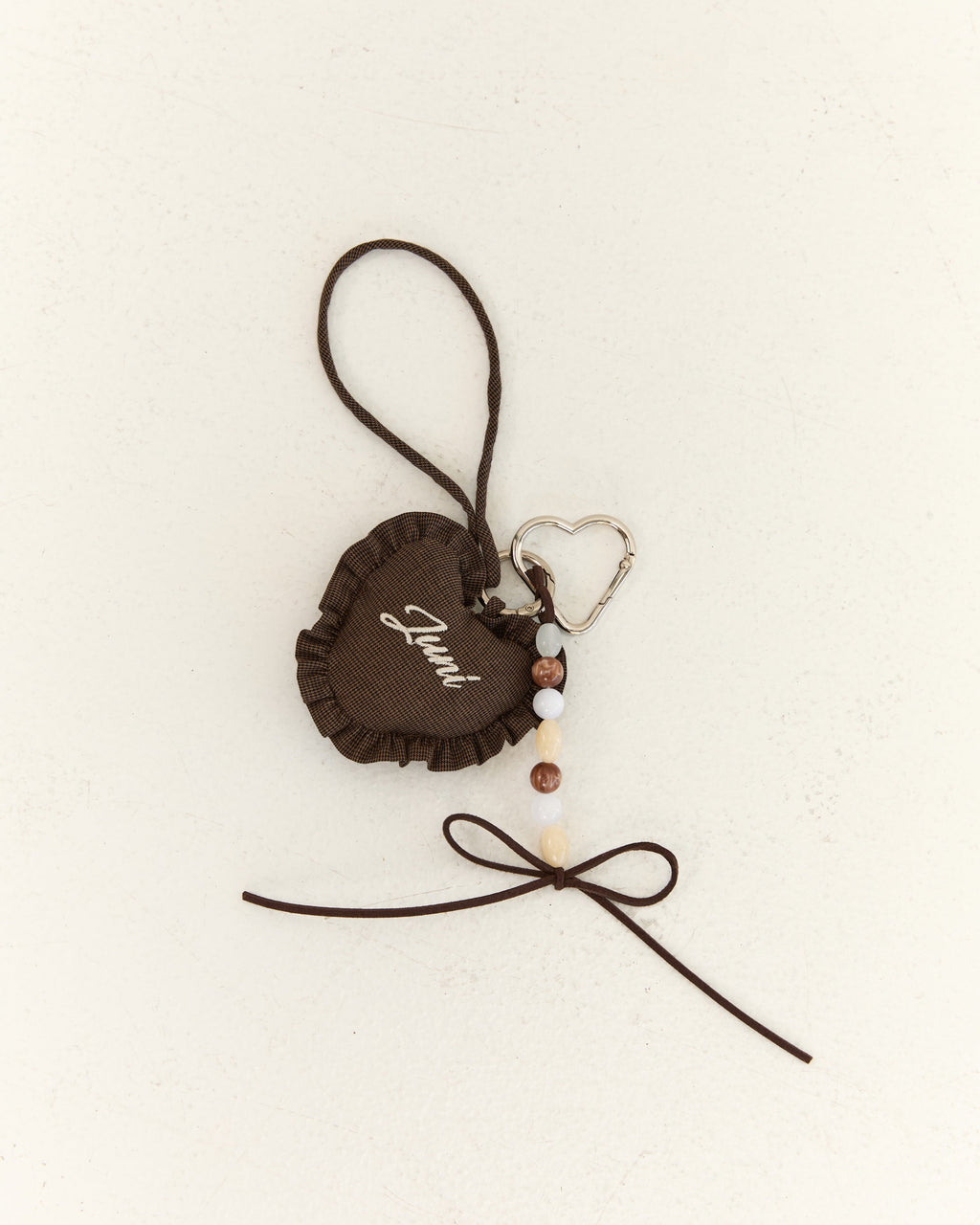 Heart Bag Charm | Expresso Check