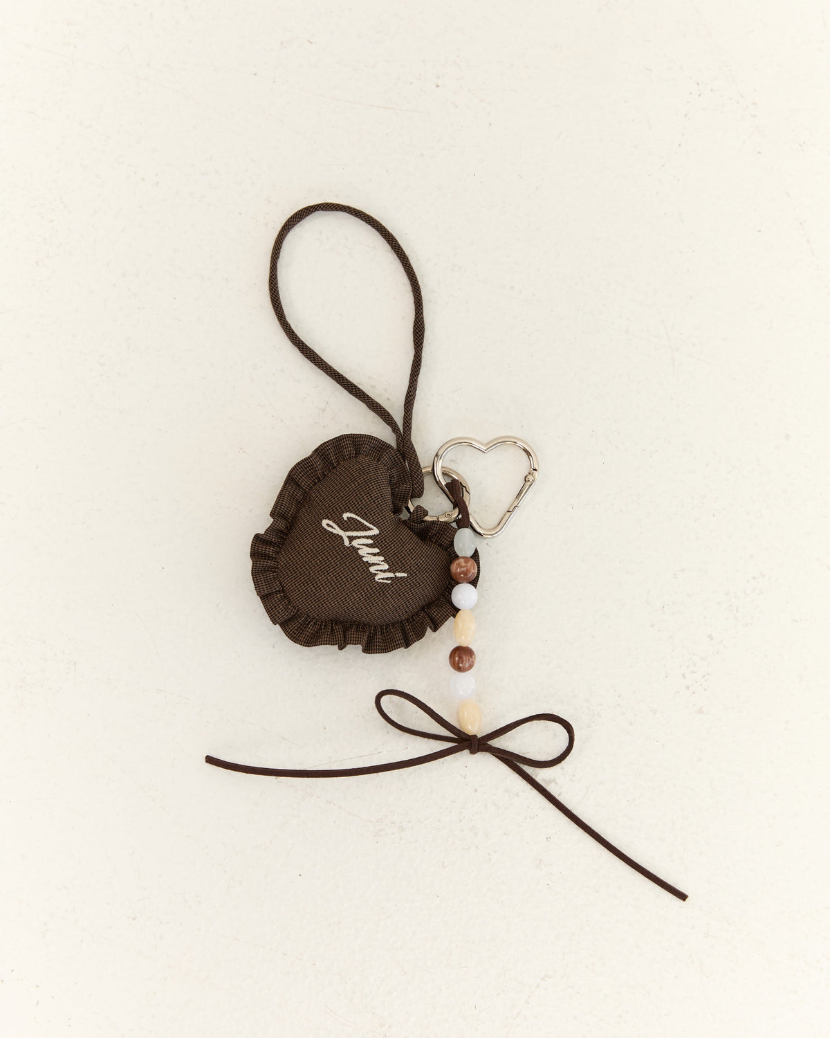 Heart Bag Charm | Expresso Check