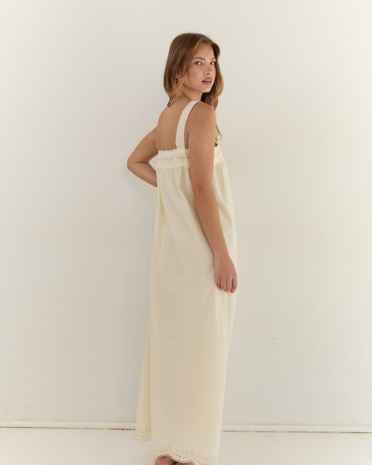 Francesca Maxi Dress | Soft Daffodil